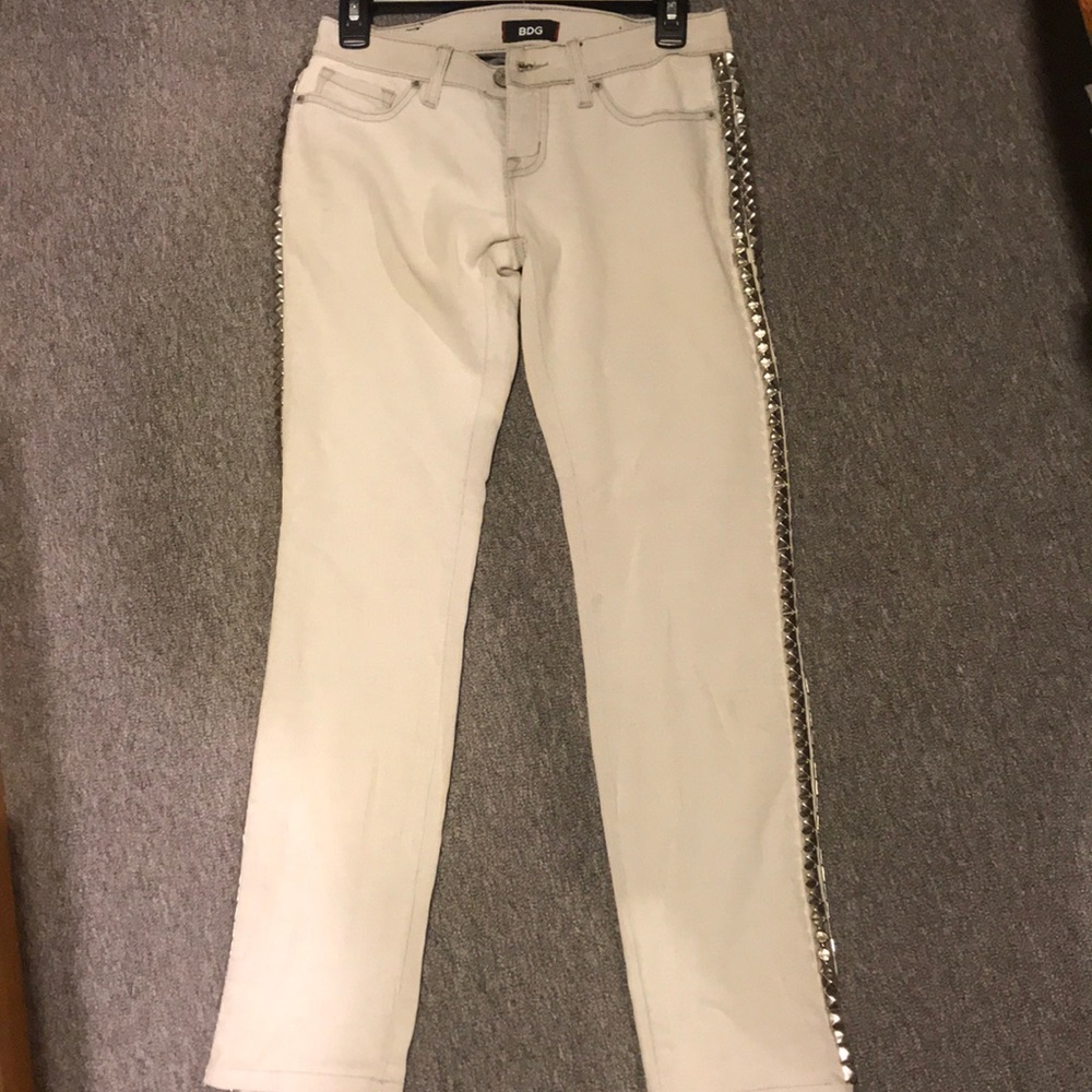 Studded jeans
